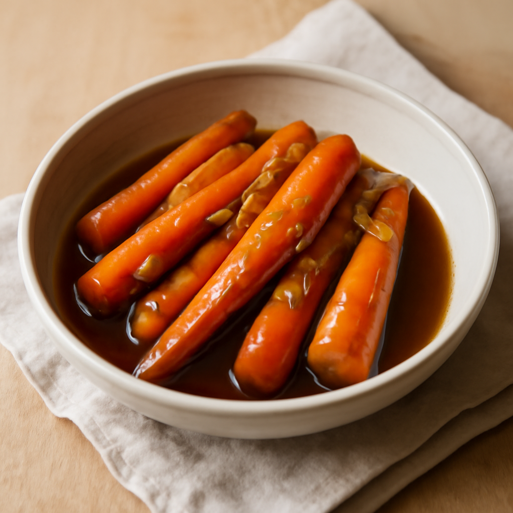 Stock-Glazed Carrots