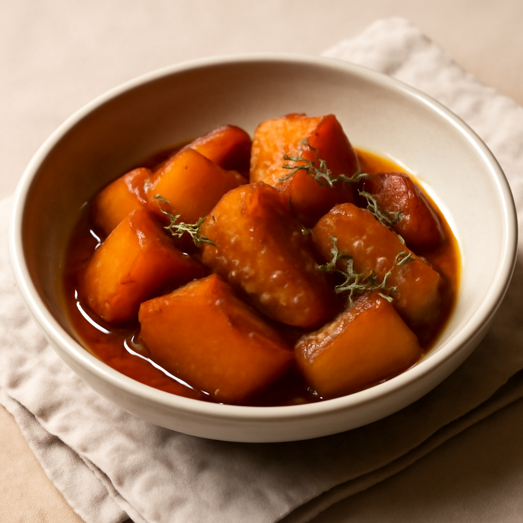 Stock-Glazed Pumpkin